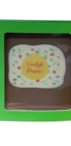 Paastablets 150 gram in geel, groene en witte doosjes 