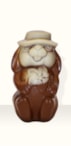 Chocolade Hoedhaas klein