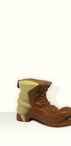 Chocolade Zwerver schoen