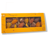 Vensterdoosje met 12 praline eitjes