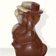 Chocolade Hoedhaas klein